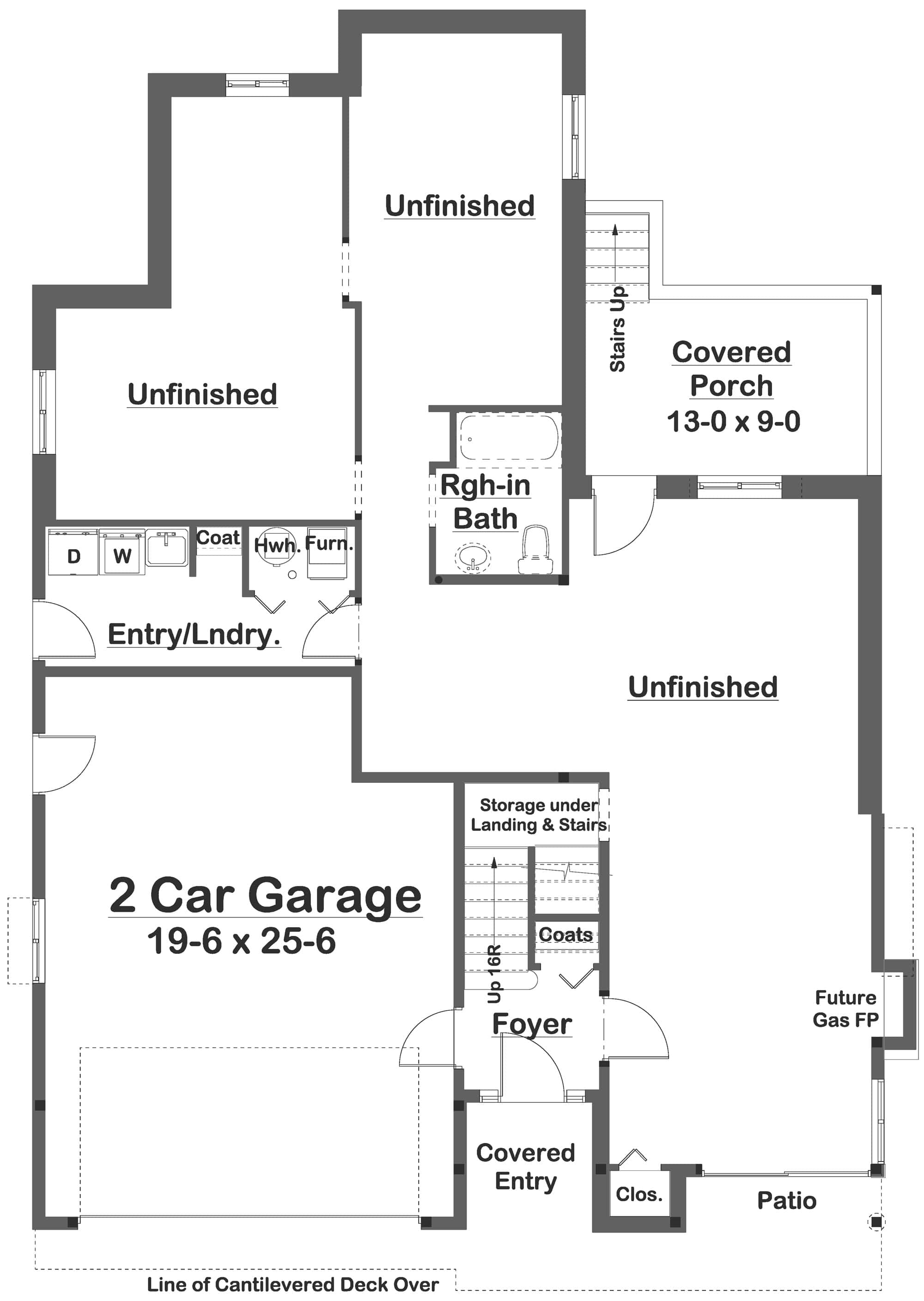 Basement Option Layout