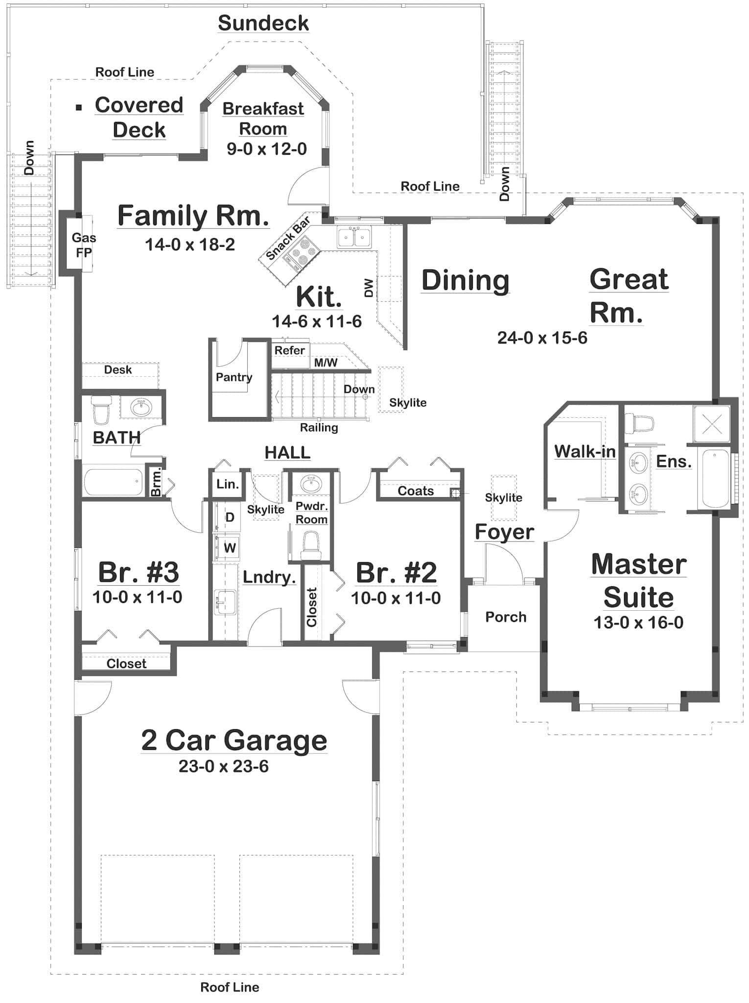 Floor Plan First Story