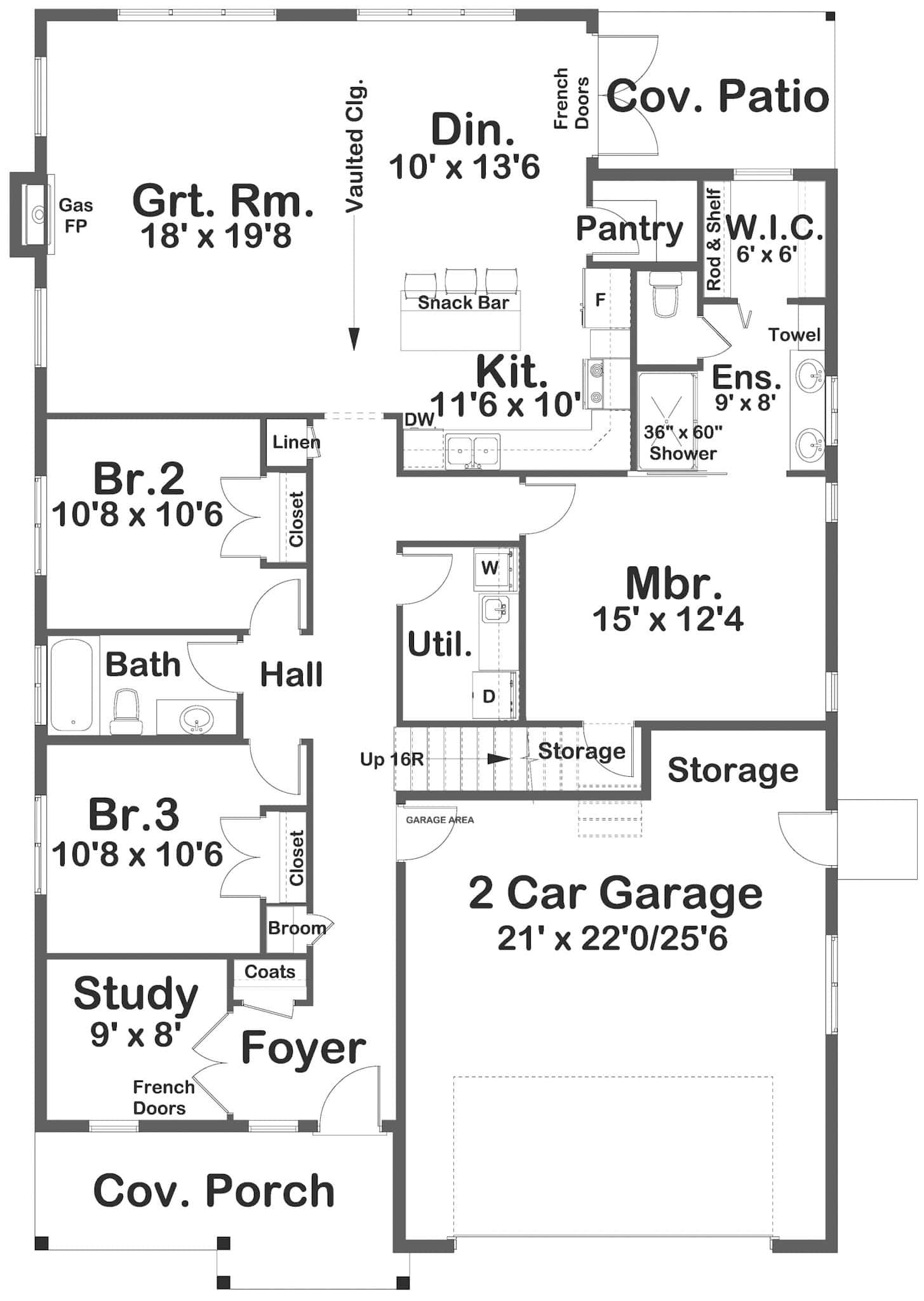 Floor Plan First Story