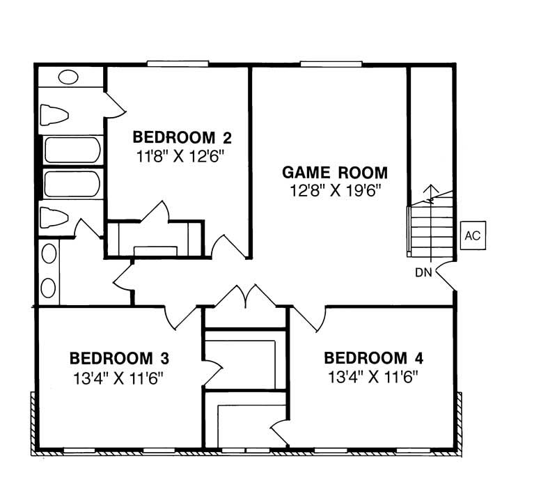 Upper Level Floor Plan
