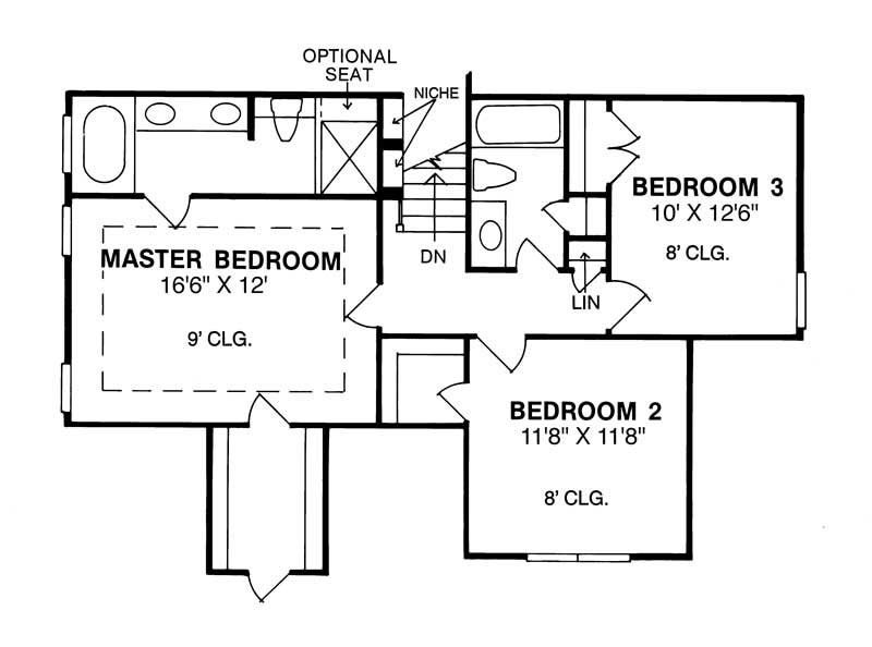 Upper Level Floor Plan