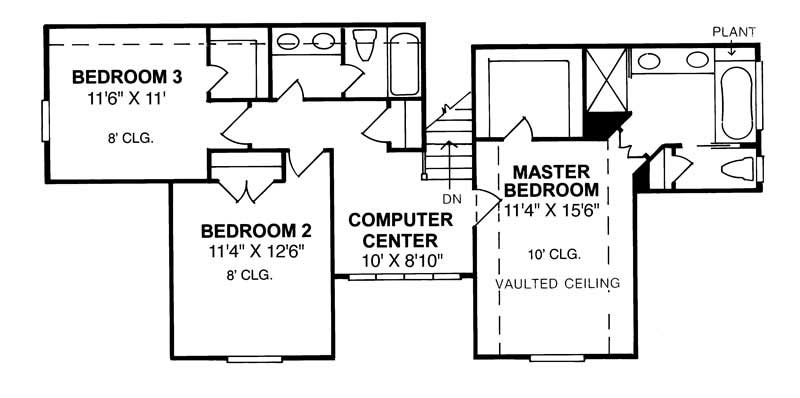 Upper Level Floor Plan
