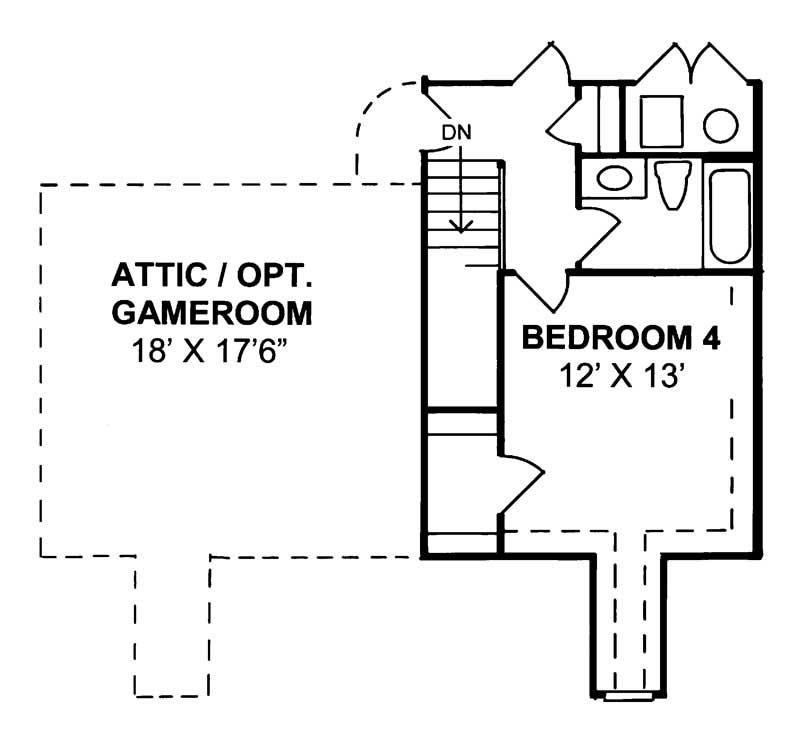 Upper Level Floor Plan