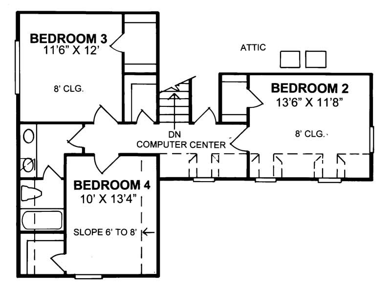 Upper Level Floor Plan