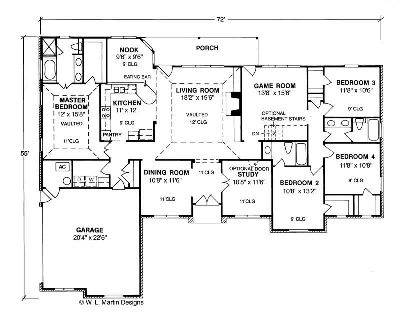 Upper Level Floor Plan
