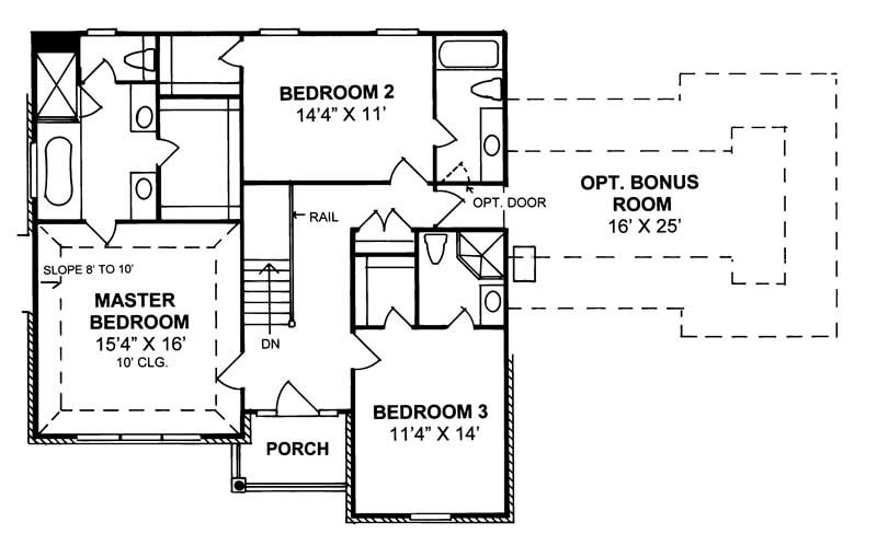 Upper Level Floor Plan