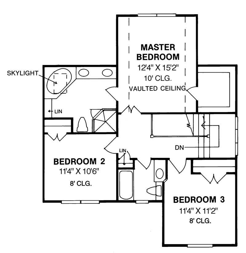 Upper Level Floor Plan