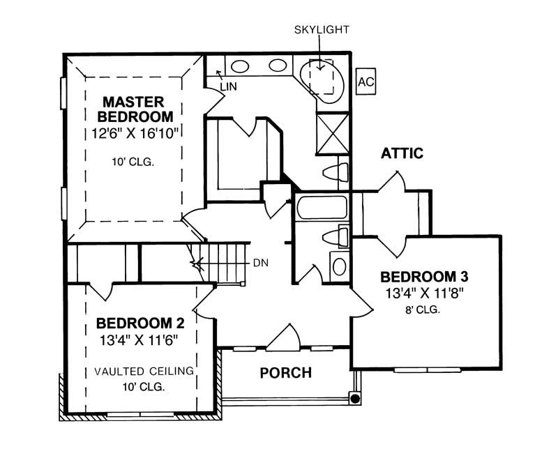 Upper Level Floor Plan