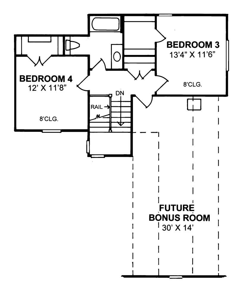 Upper Level Floor Plan