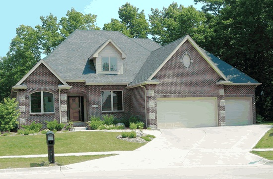 3-Bedroom, 1897 Sq Ft Traditional Home Plan - 178-1064 - Main Exterior