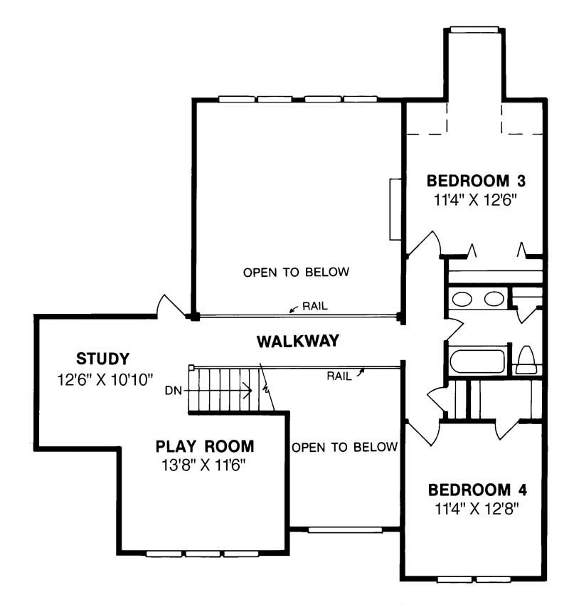 Upper Level Floor Plan