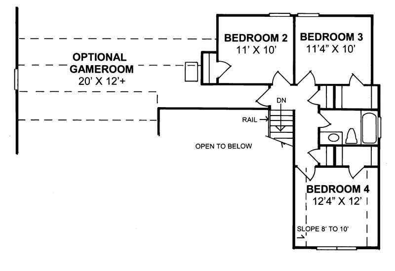Upper Level Floor Plan