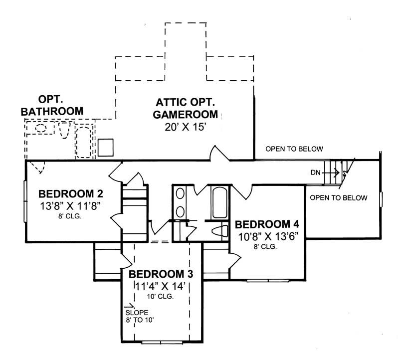Upper Level Floor Plan