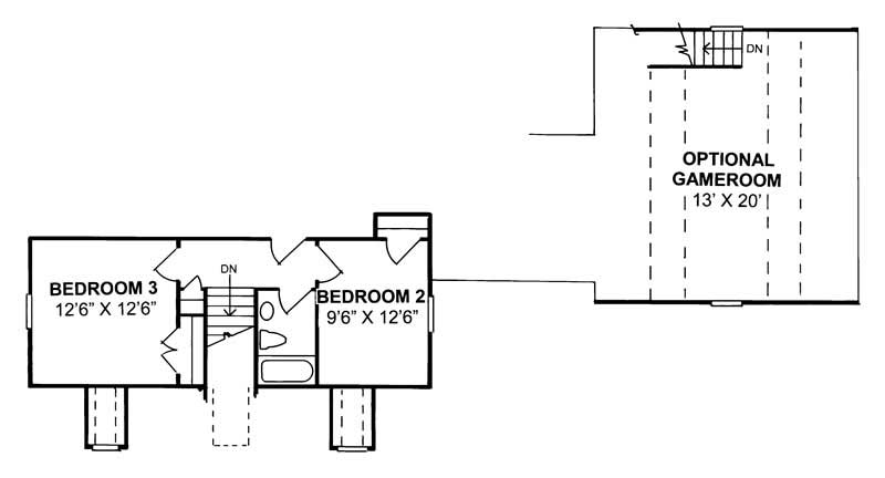 Upper Level Floor Plan
