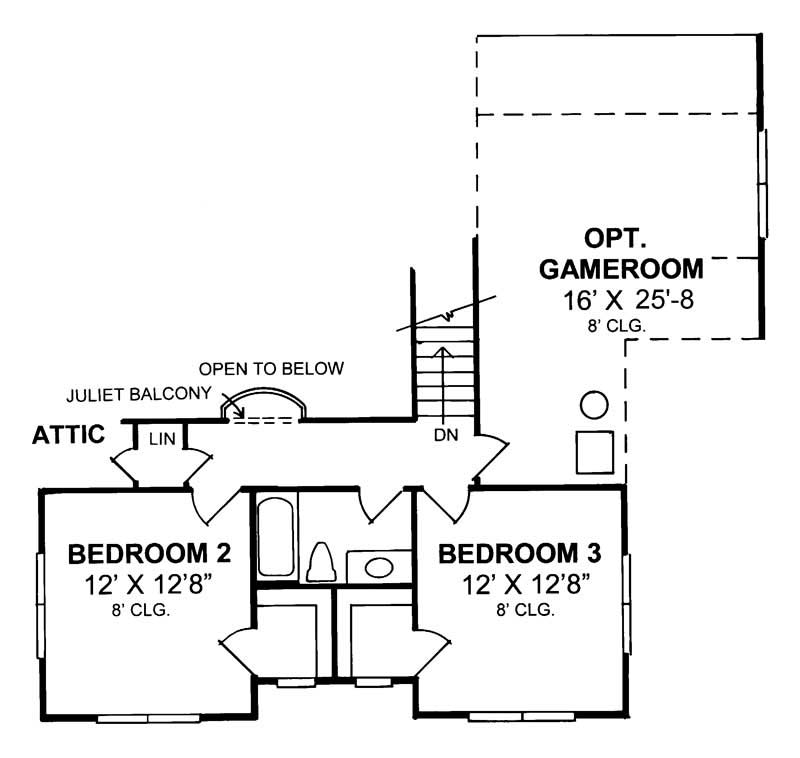 Upper Level Floor Plan