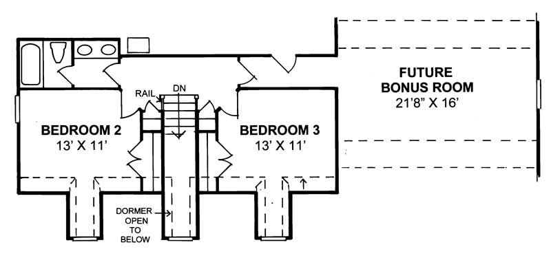 Upper Level Floor Plan