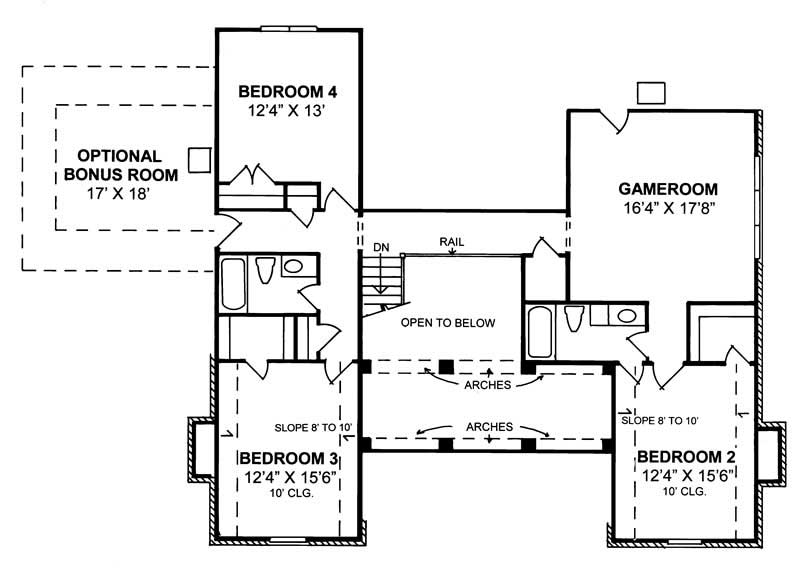 Upper Level Floor Plan