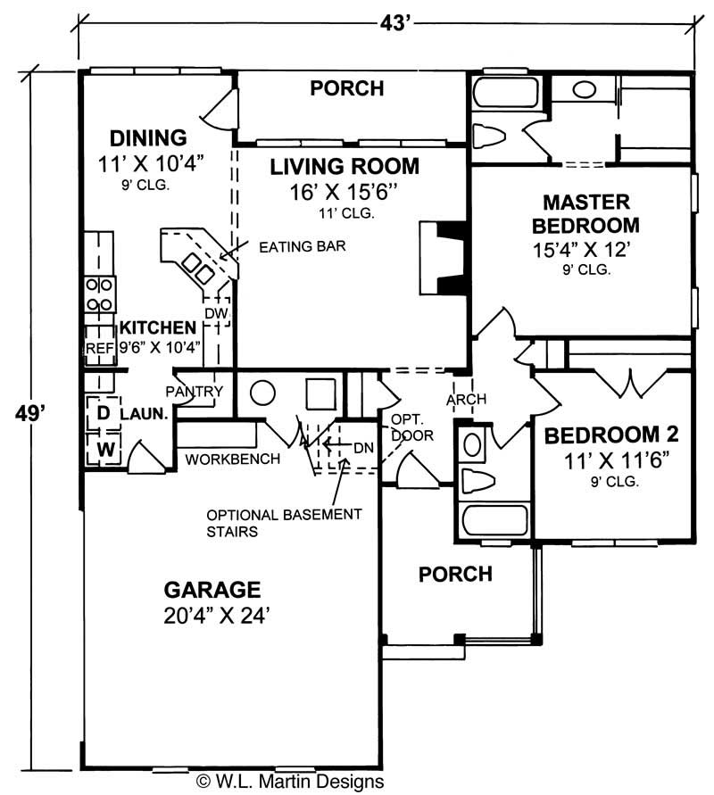 Upper Level Floor Plan