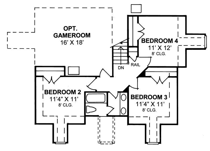 Upper Level Floor Plan