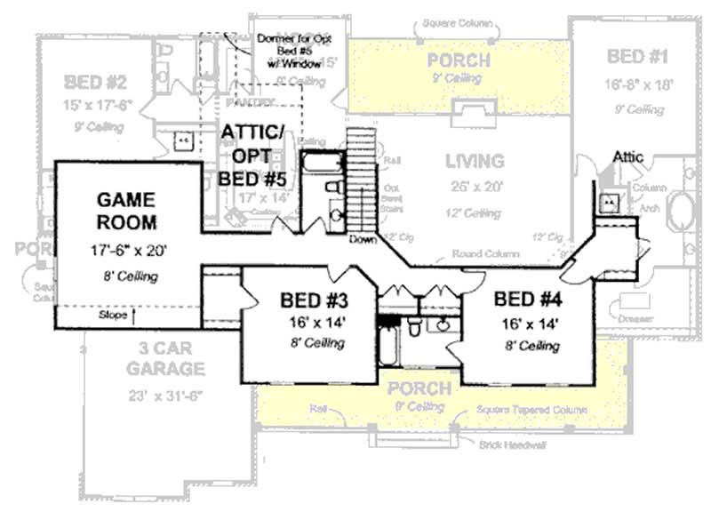 SECOND FLOOR PLAN