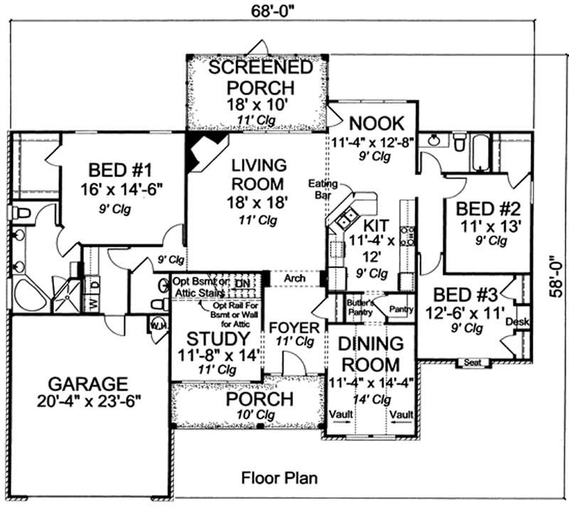 FIRST FLOOR PLAN