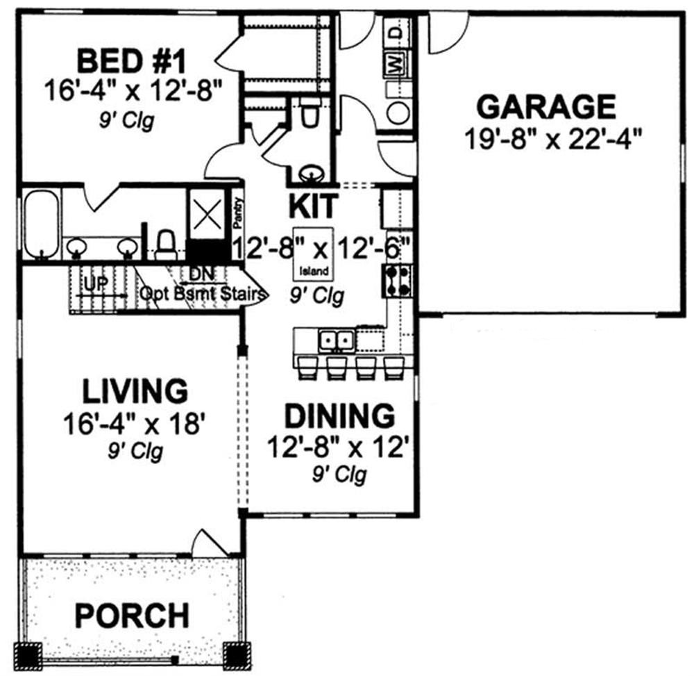 Floor Plan Main Level