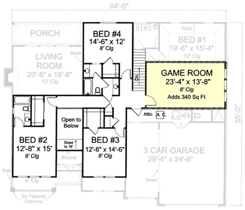 SECOND FLOOR PLAN