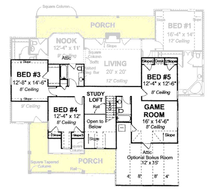 SECOND FLOOR PLAN