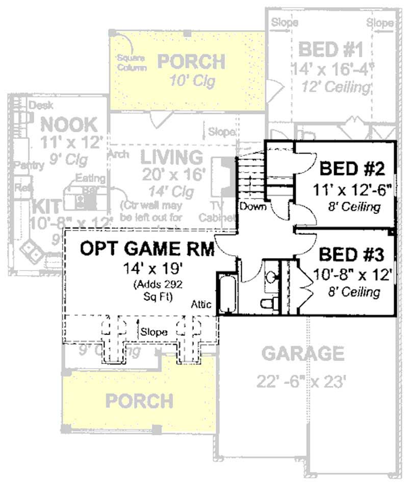 SECOND FLOOR PLAN