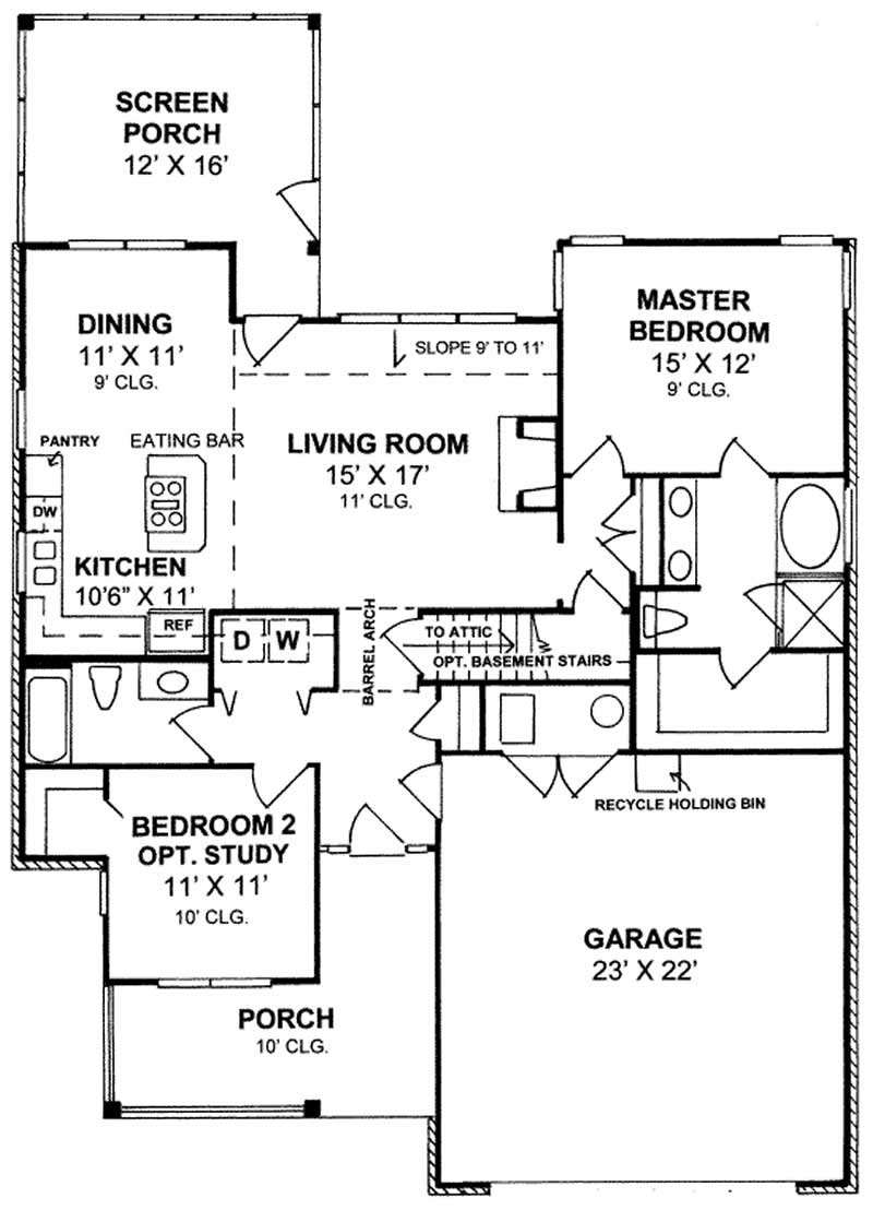Floor Plan First Story