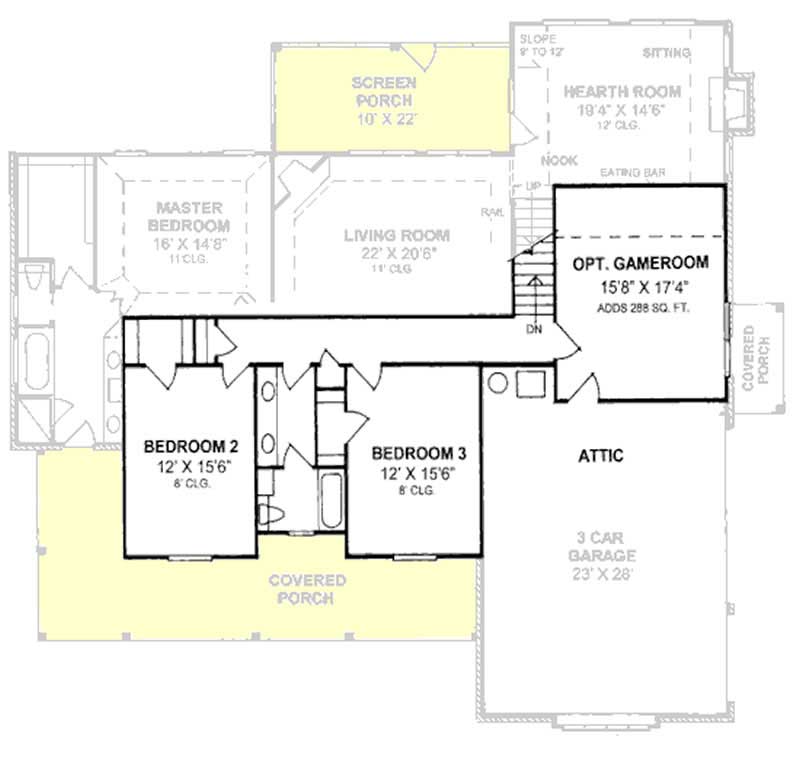 SECOND FLOOR PLAN