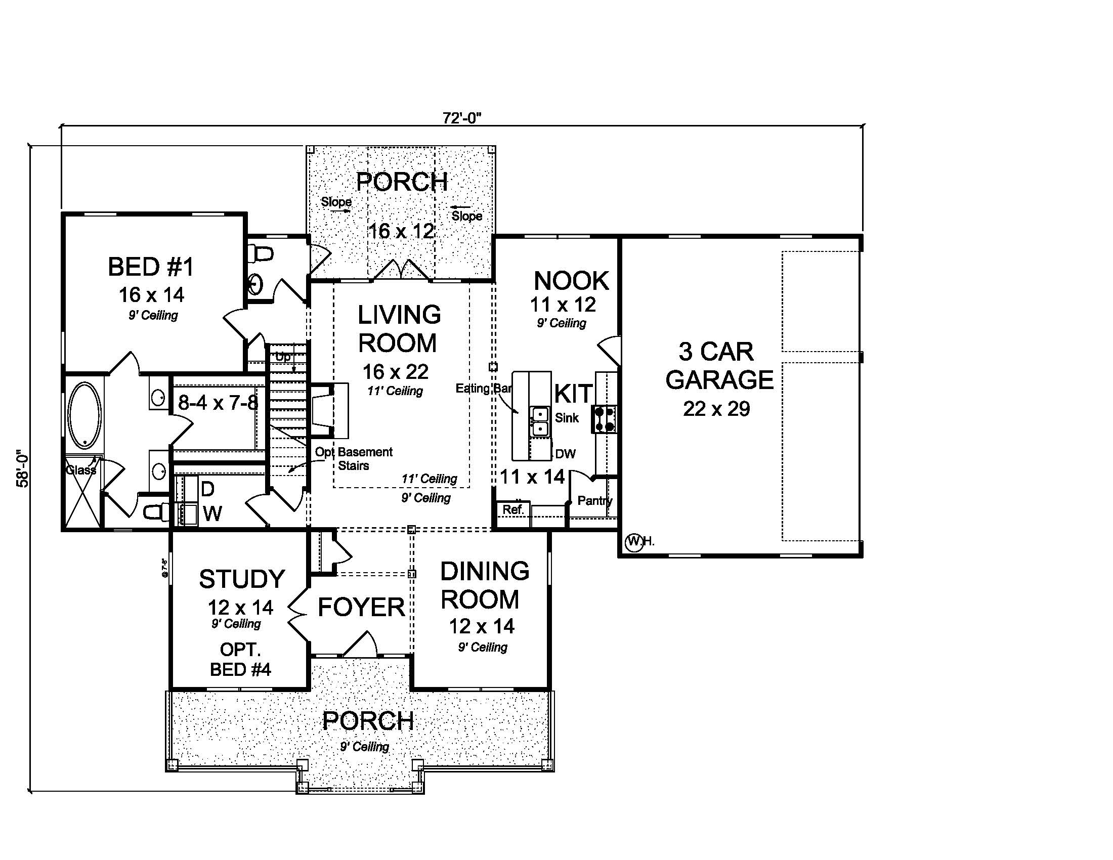 Floor Plan Main Level