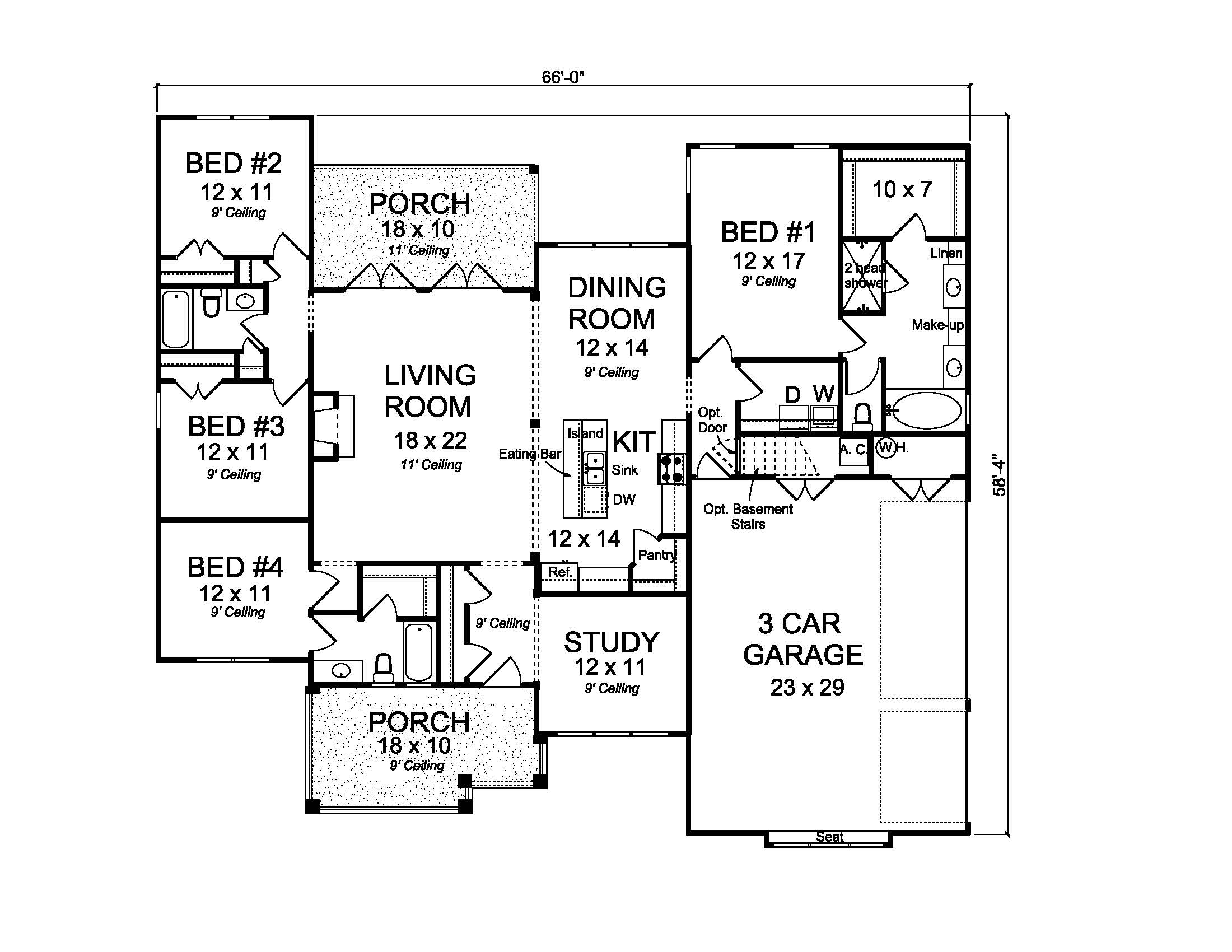 Floor Plan Main Level