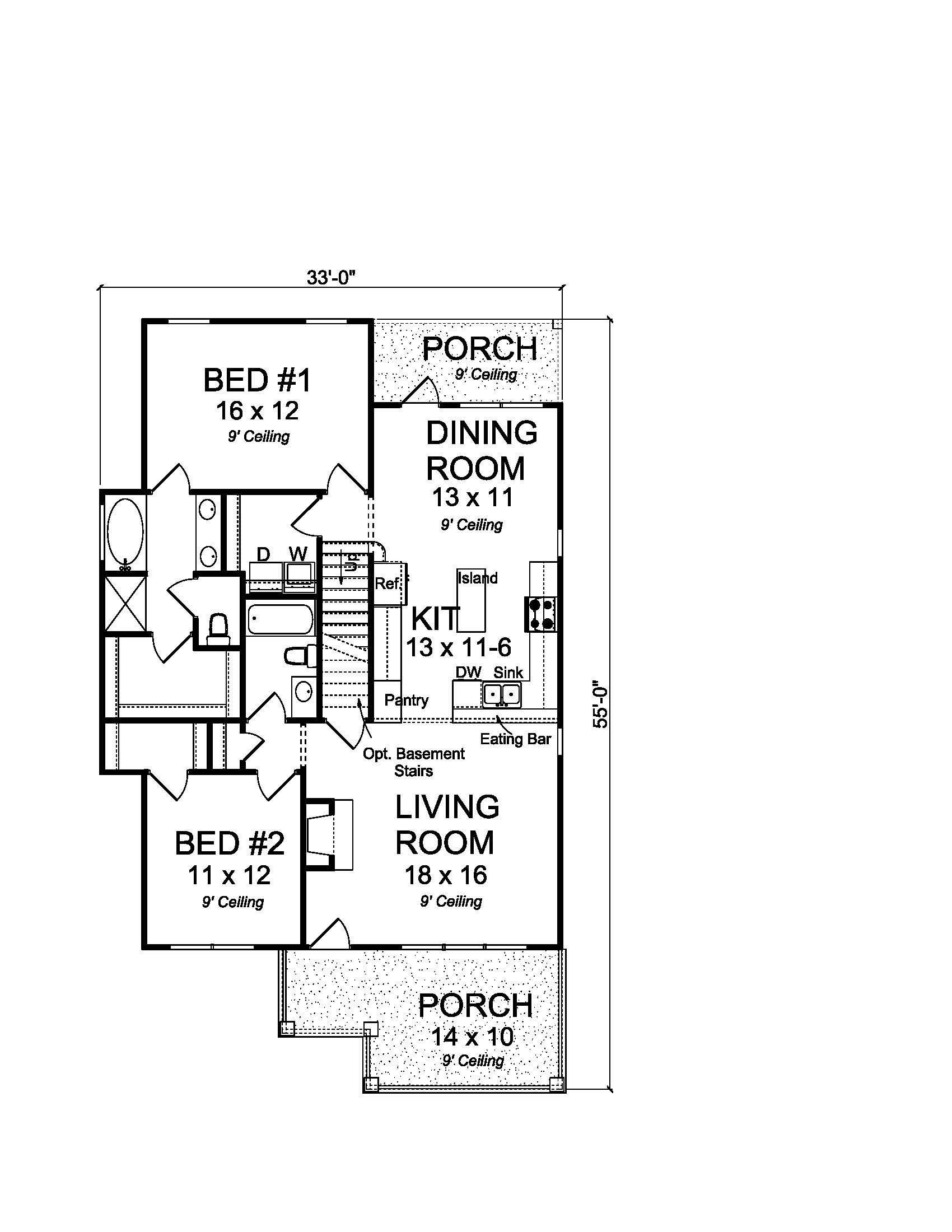 Floor Plan Main Level
