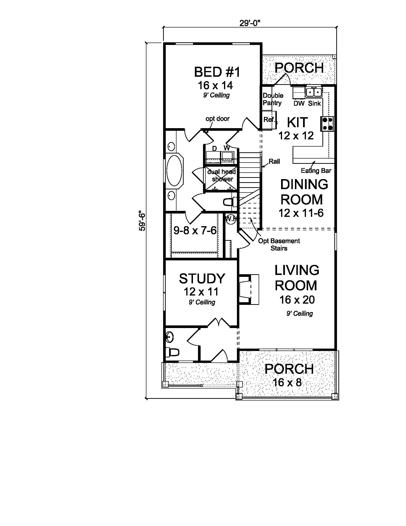 Floor Plan Main Level