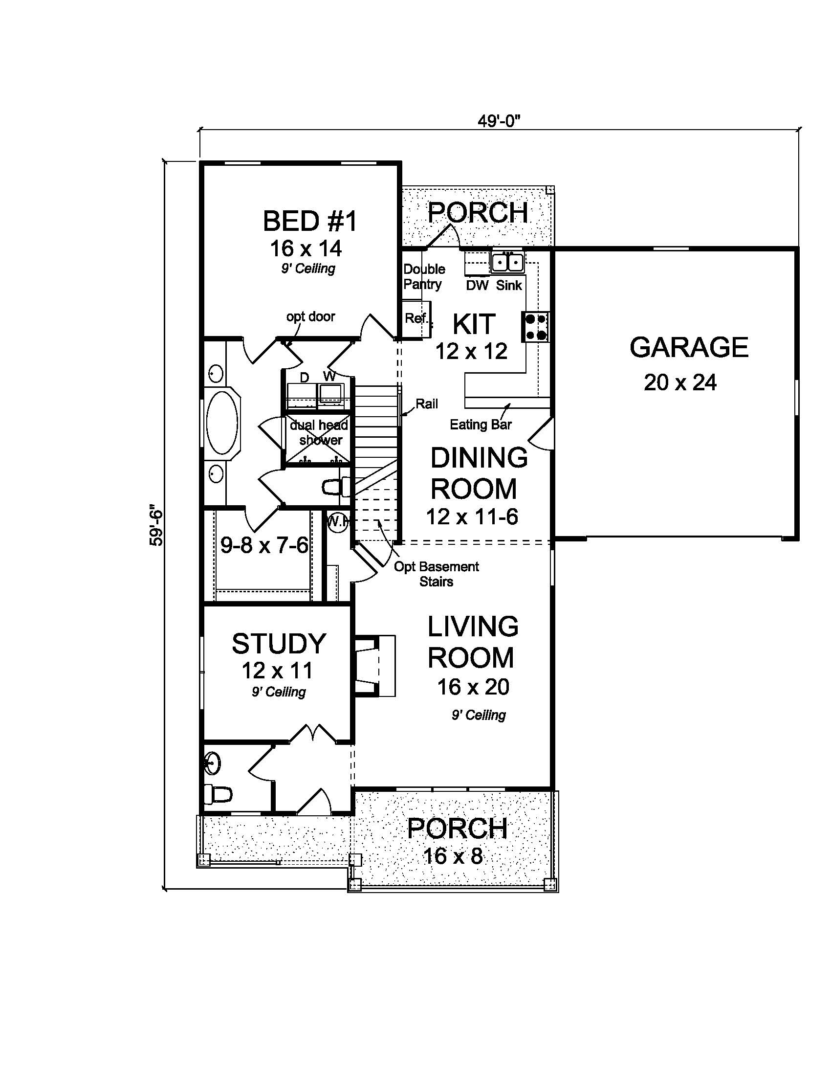Floor Plan Main Level
