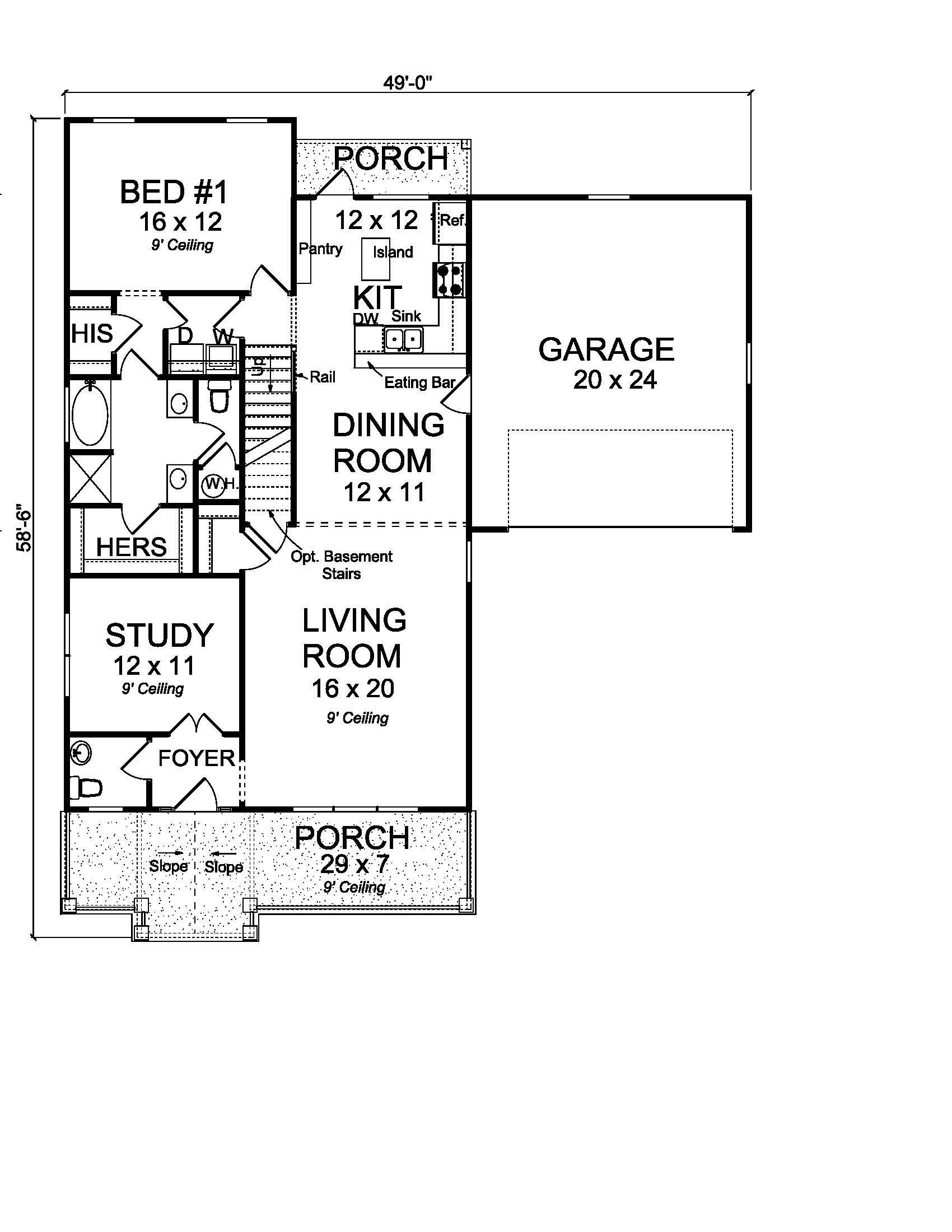 Floor Plan Main Level