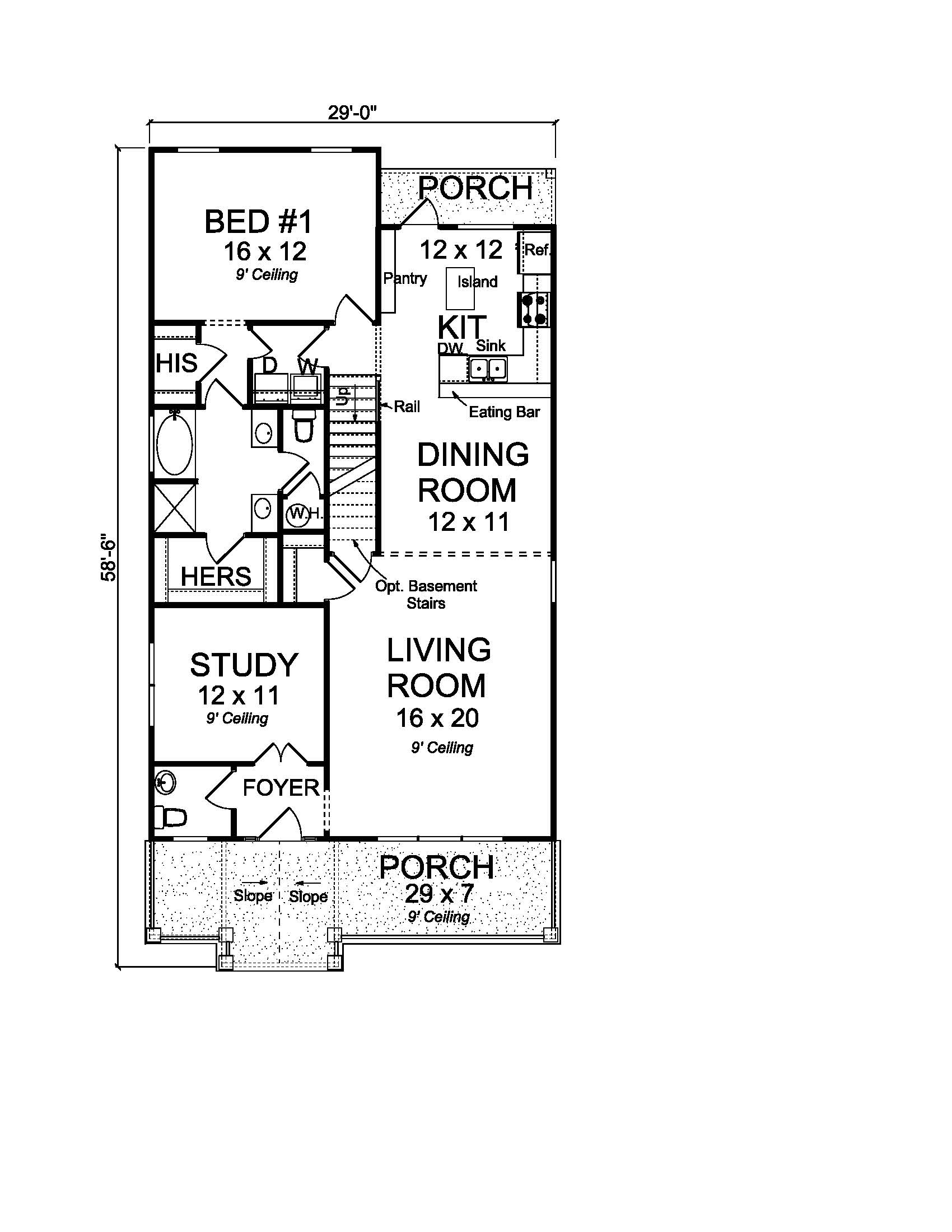 Floor Plan Main Level