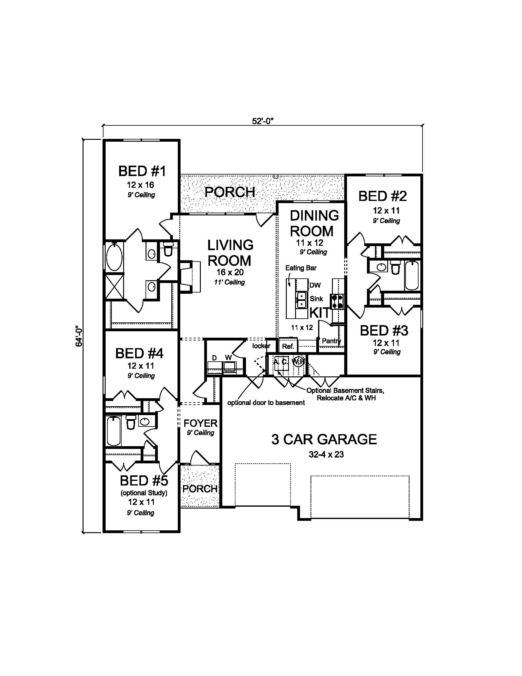 Floor Plan Main Level