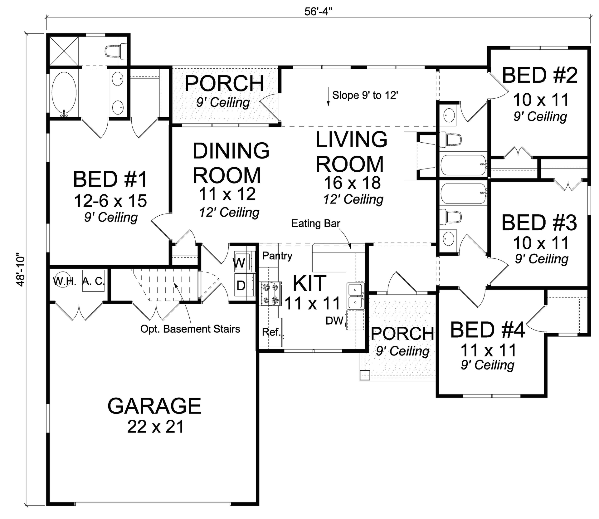 Floor Plan Main Level
