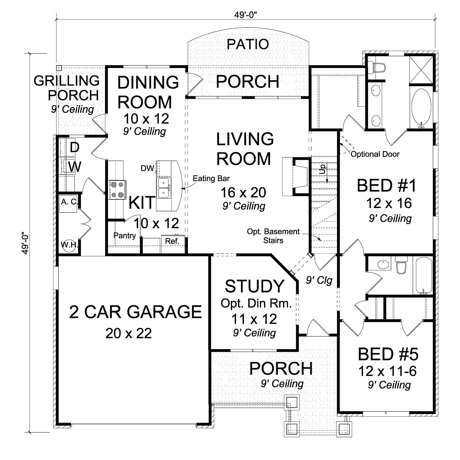 Floor Plan Main Level