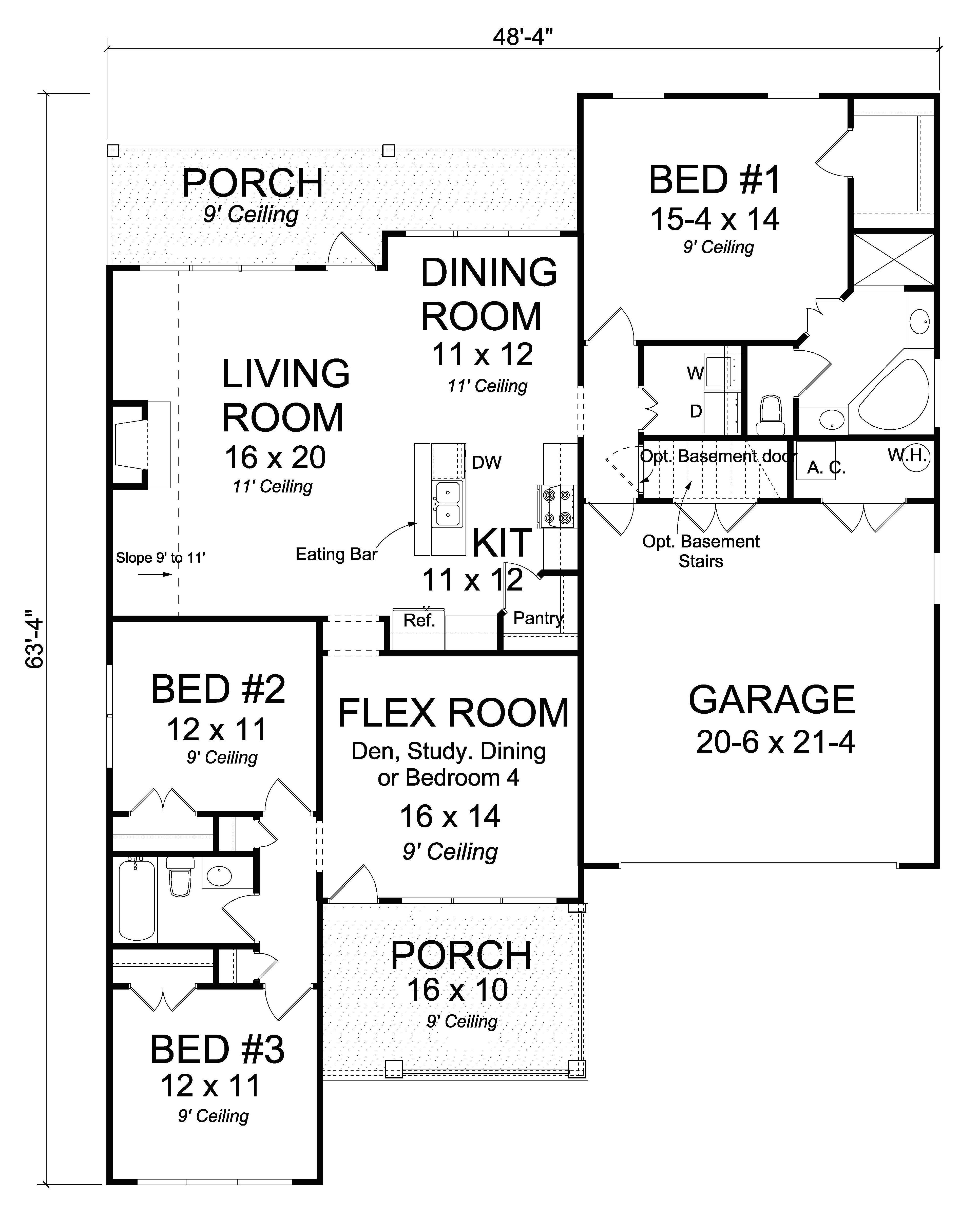 Floor Plan Main Level