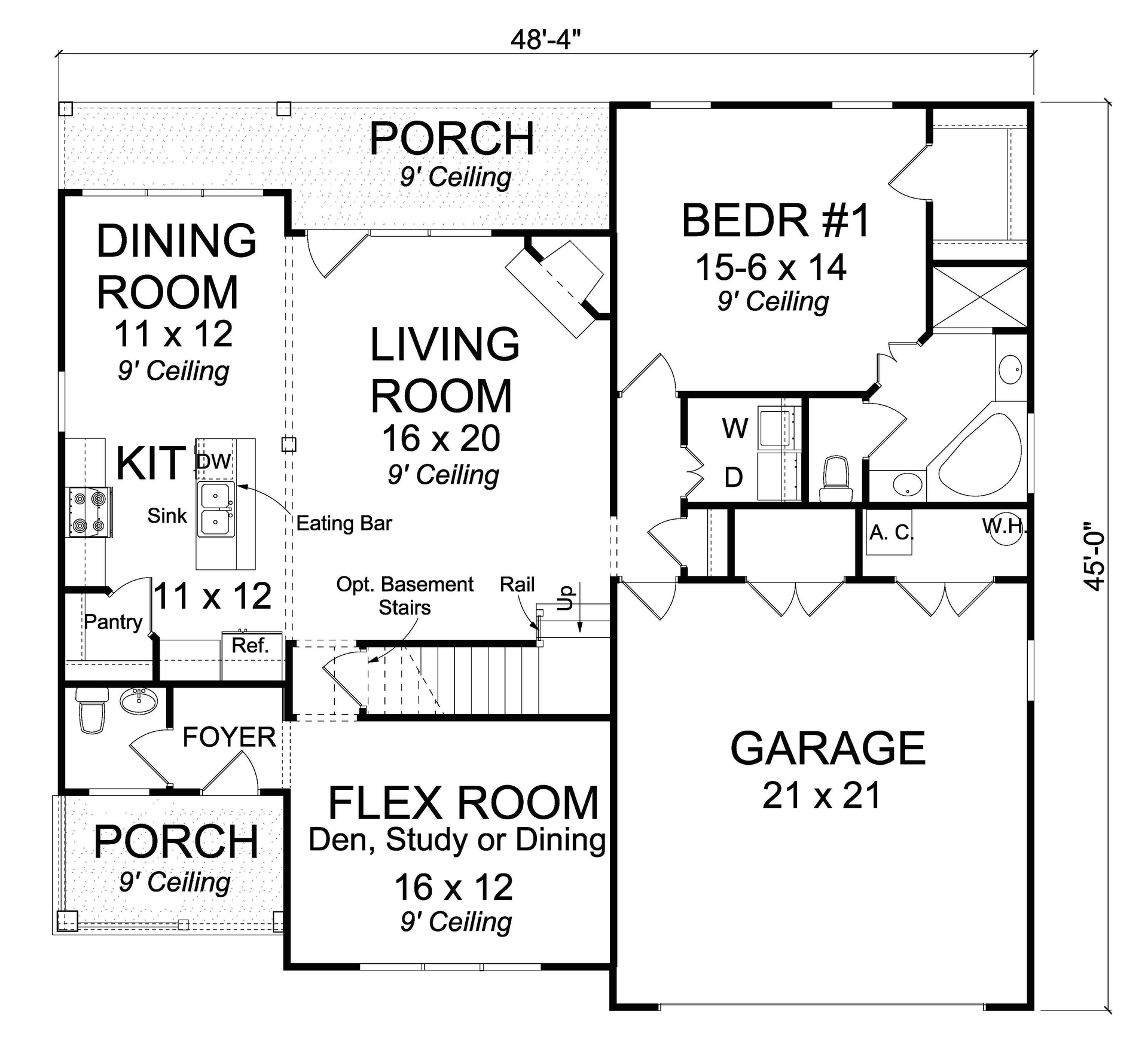 Floor Plan Main Level