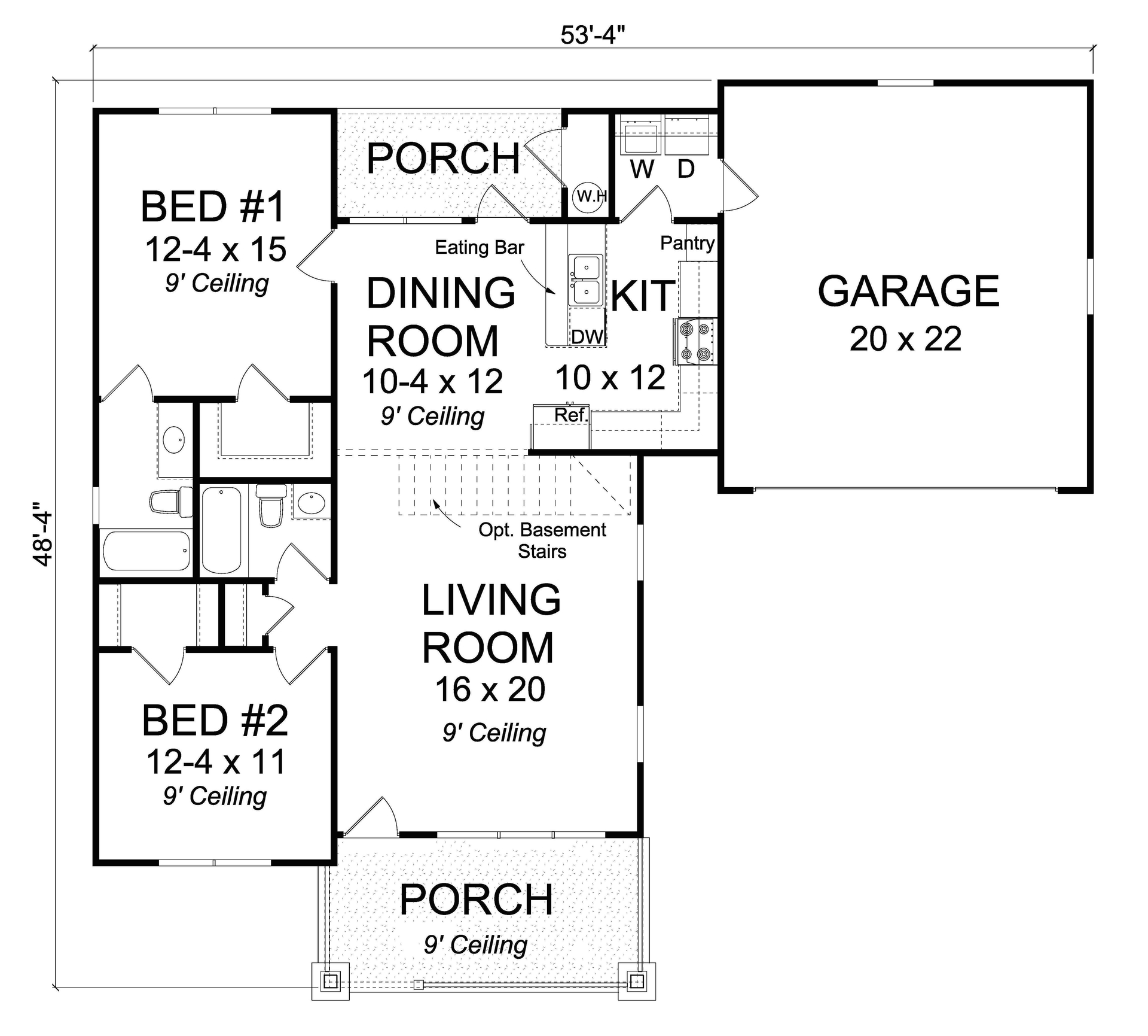 Floor Plan Main Level