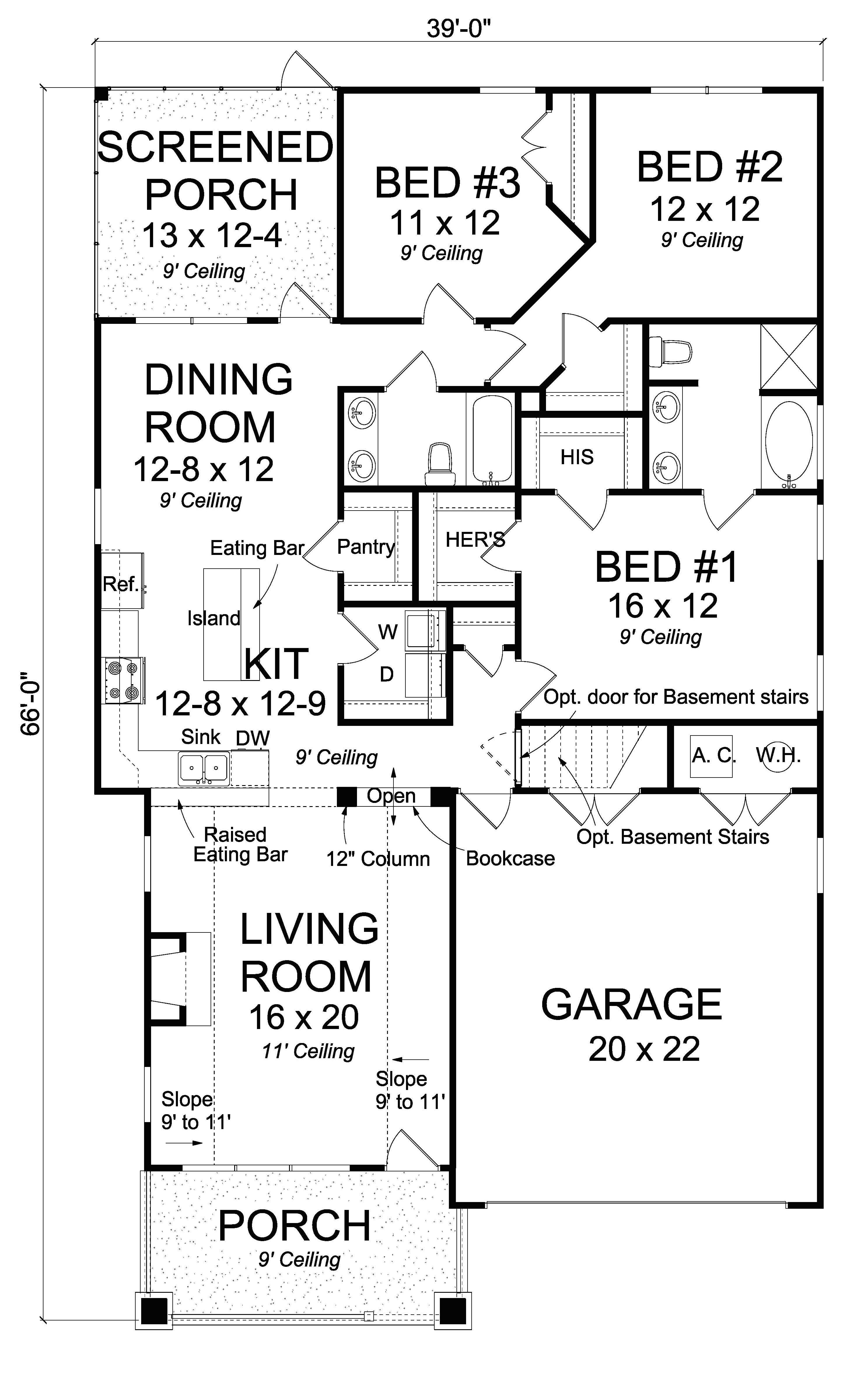 Floor Plan Main Level