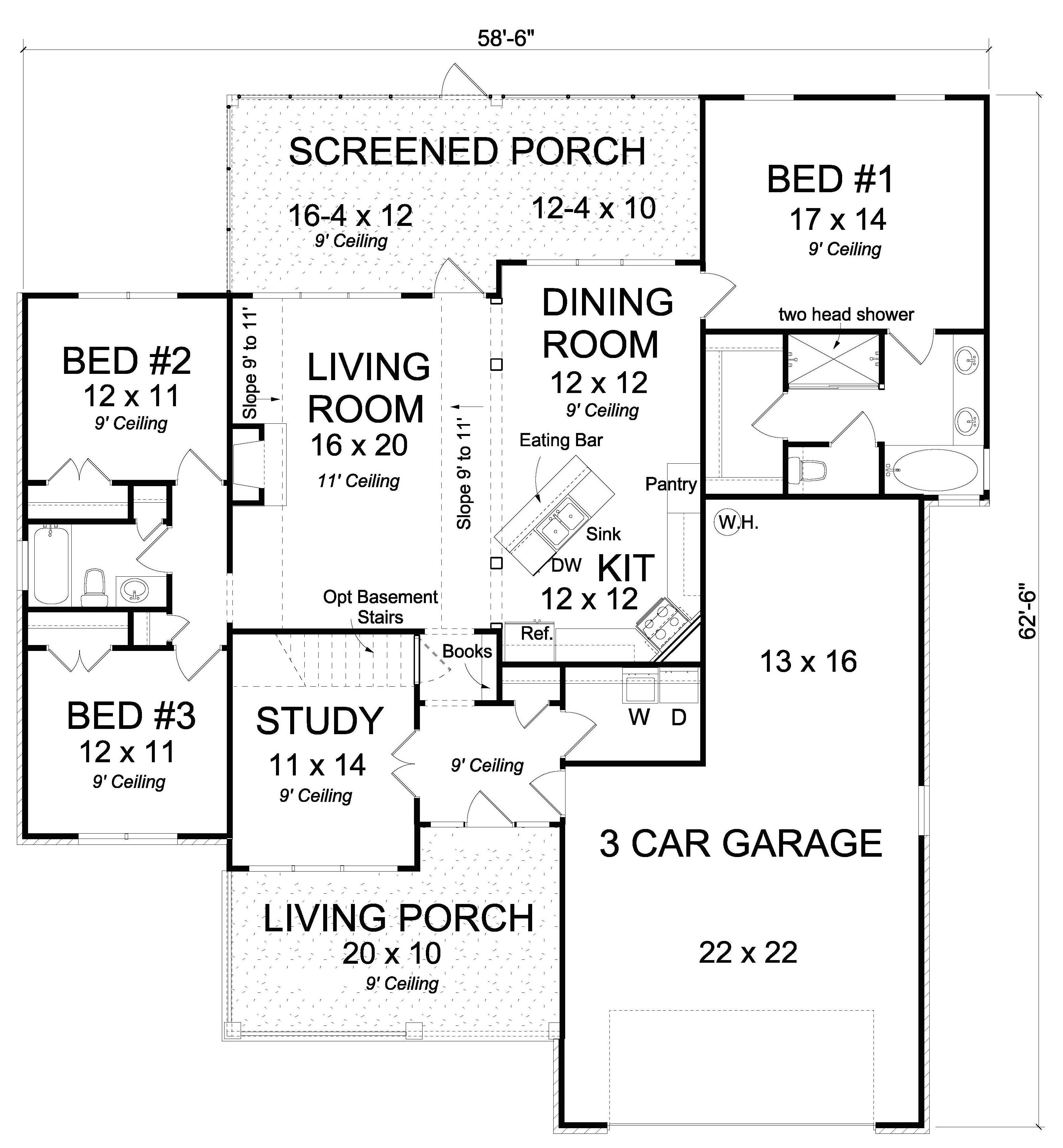 Floor Plan Main Level