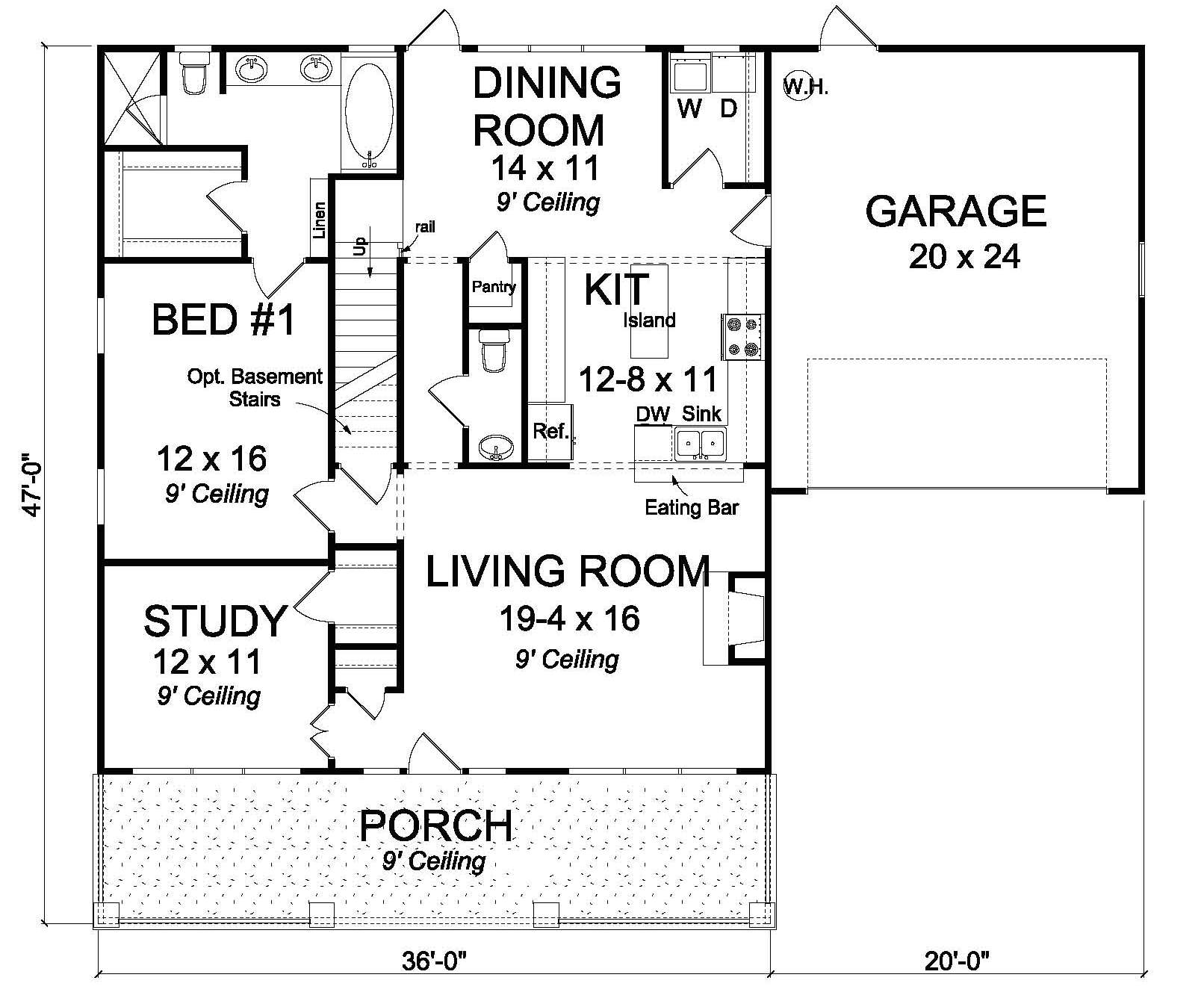 Floor Plan Main Level