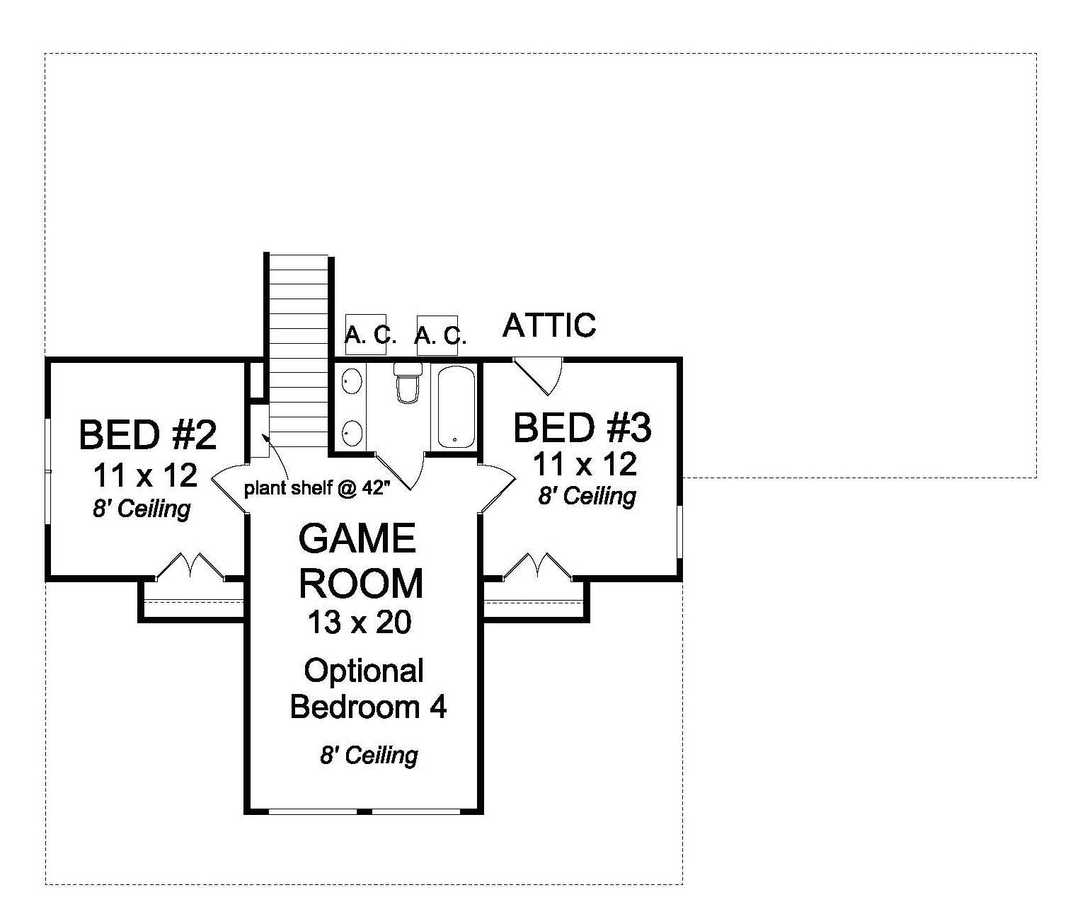 Floor Plan Upper Level