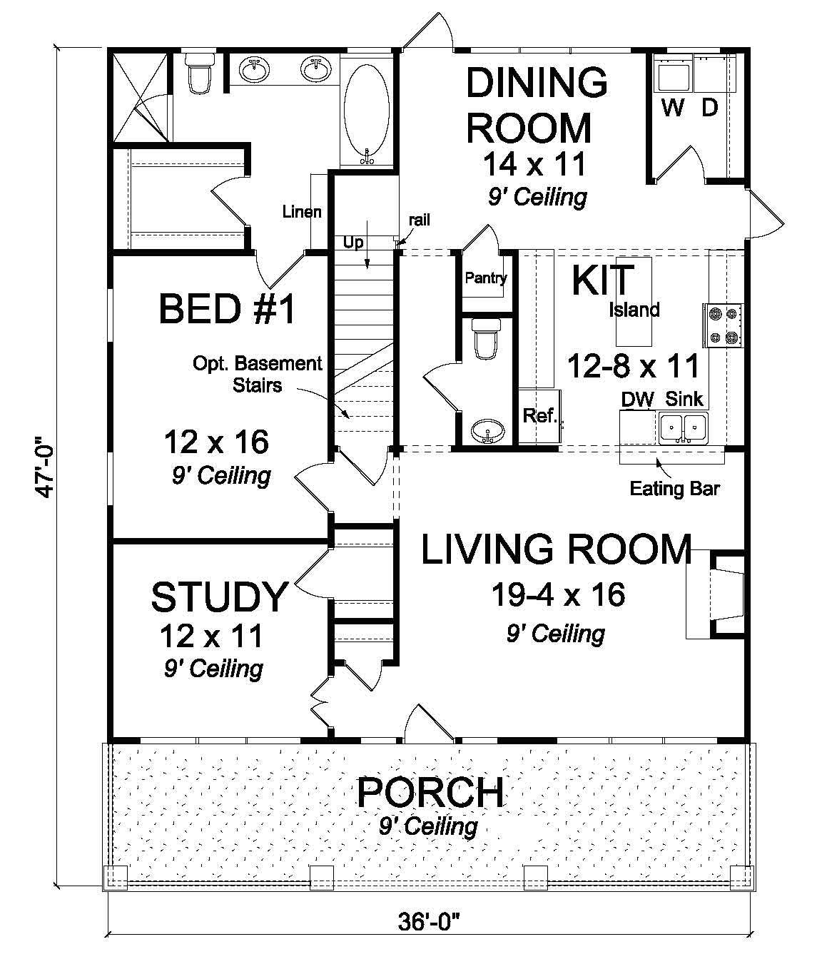 Floor Plan Main Level