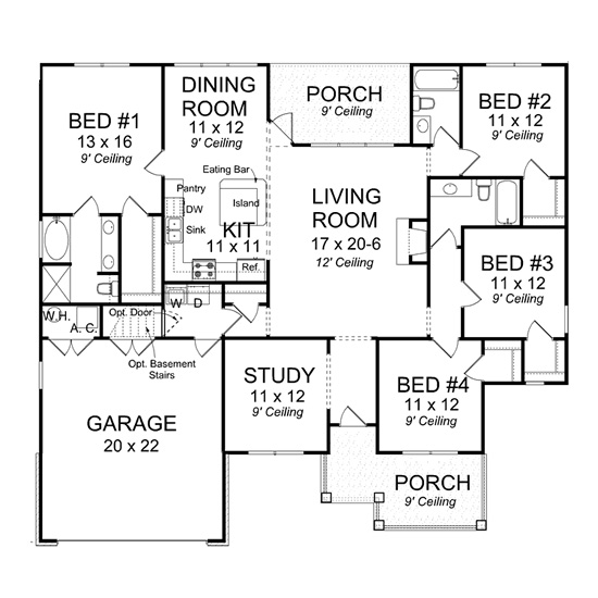 Floor Plan Main Level